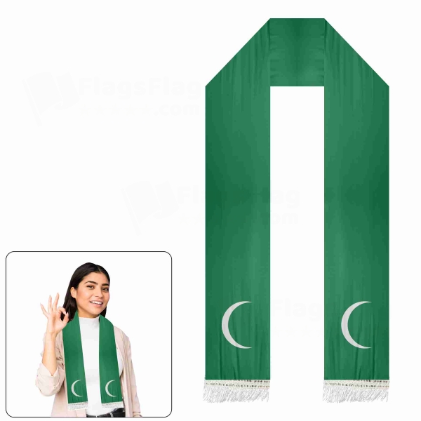 First and Second Saudi State Scarf Digital Printing