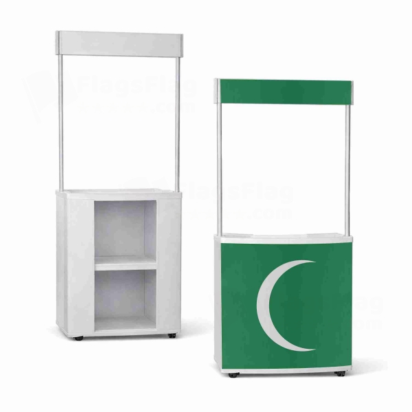 First and Second Saudi State Square Promotion Stand