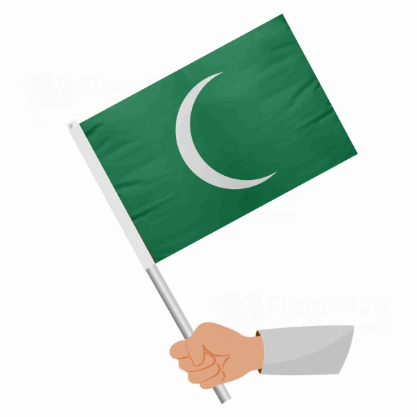 First and Second Saudi State Stick Flag