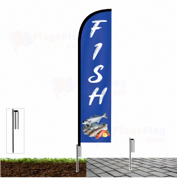Fish Road Flags