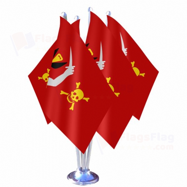 Flag of Christopher Moody Quadruple Table Flag