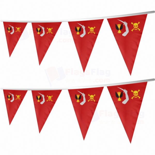 Flag of Christopher Moody Stringed Triangle Flag