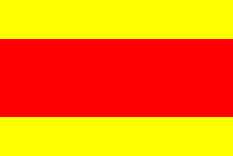 Flag of the Maharaja of Jammu and Kashmir (1846-1936)