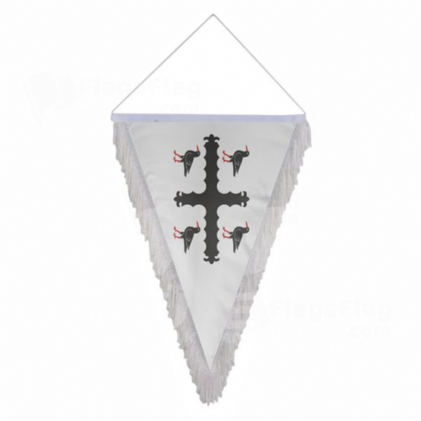 Flintshire Triangle Fringed Streamers