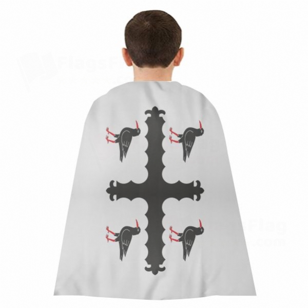 Flintshire Woven Fabric Cloak Digital Printing