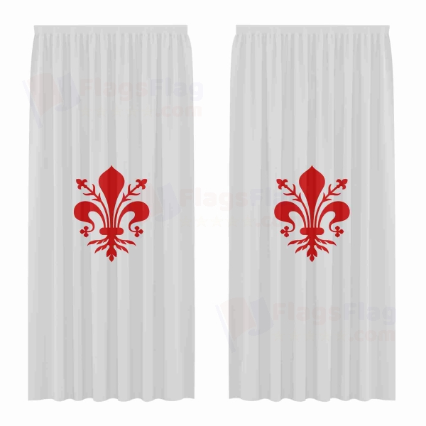 Florence Digital Printed Curtains