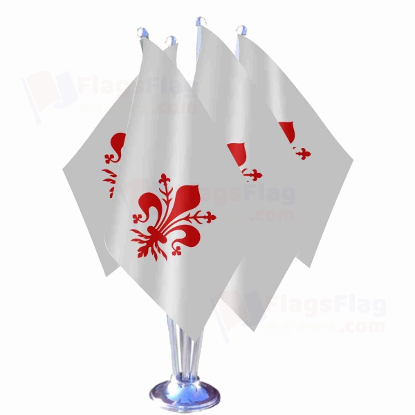 Florence Quadruple Table Flag