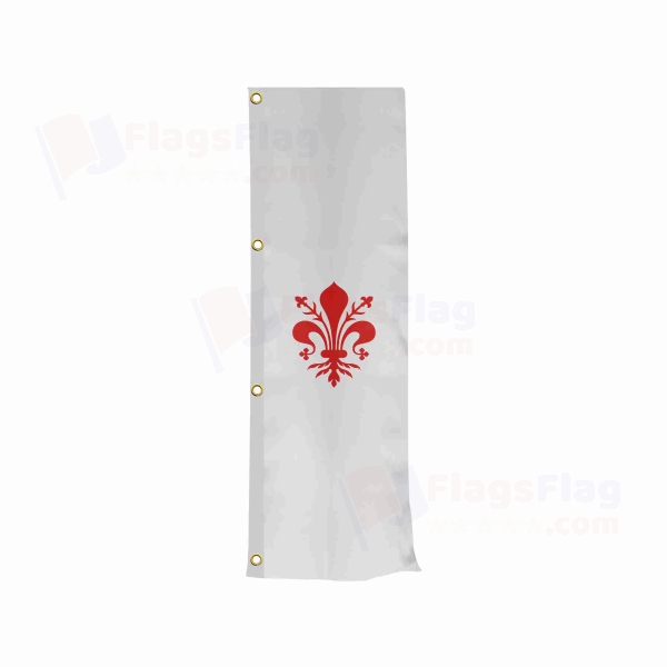 Florence Vertically Raised Flags