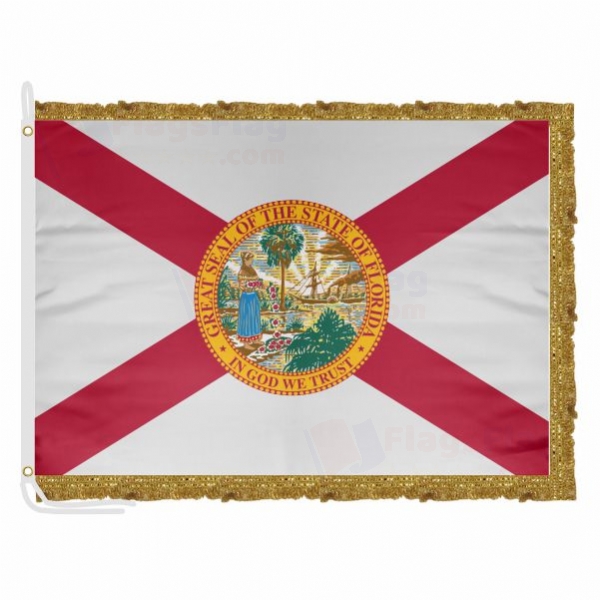 Florida Satin Office Flag