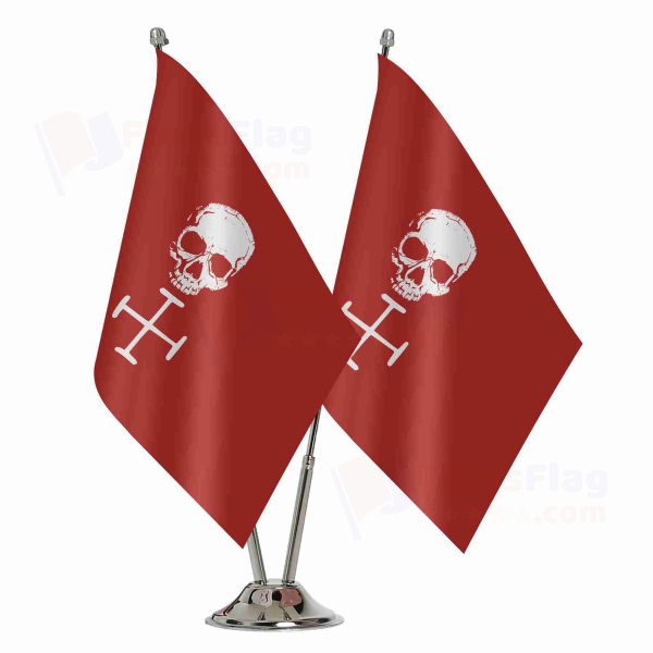 Florida Straits Pirates Binary Table Flag