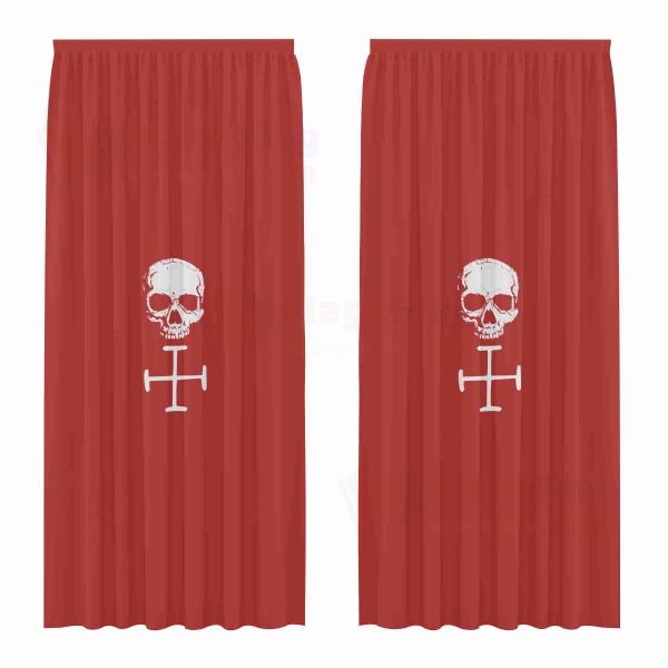 Florida Straits Pirates Digital Printed Curtains