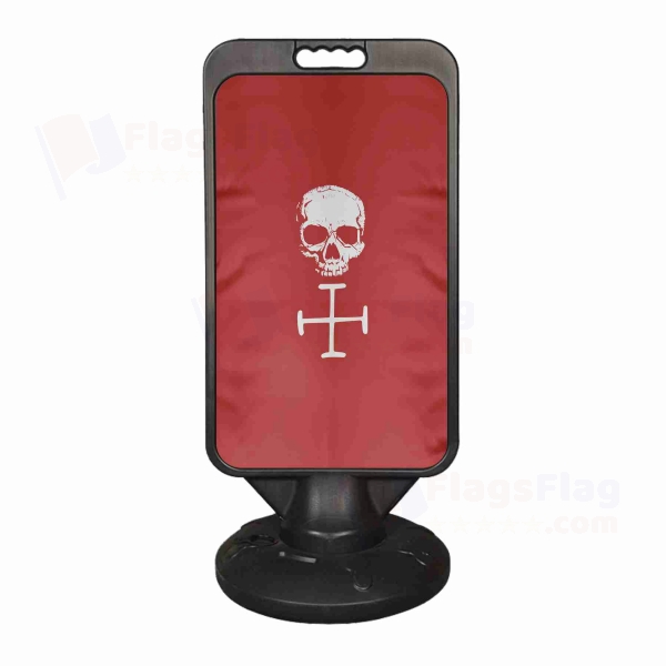 Florida Straits Pirates Plastic Advertising Pontoon