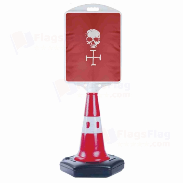 Florida Straits Pirates Small Size Road Bollard