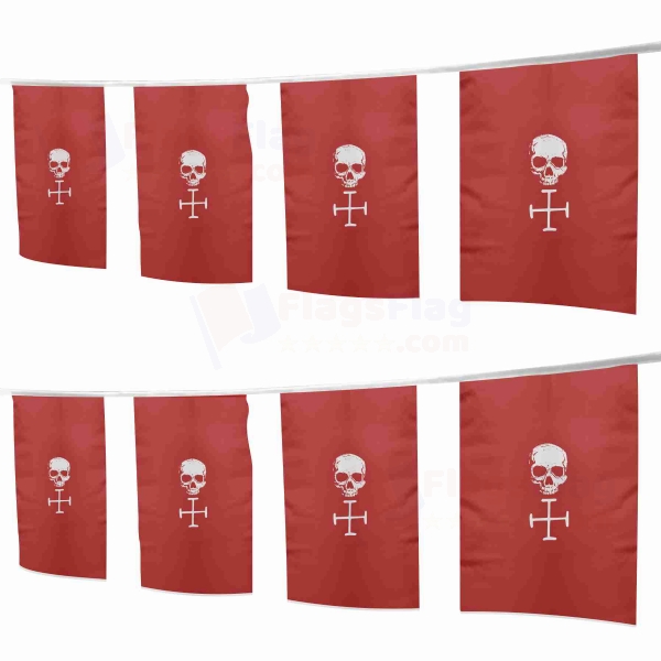 Florida Straits Pirates Square String Flags