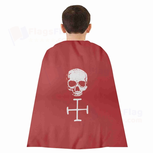 Florida Straits Pirates Woven Fabric Cloak Digital Printing