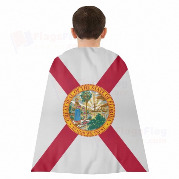 Florida Woven Fabric Cloak Digital Printing