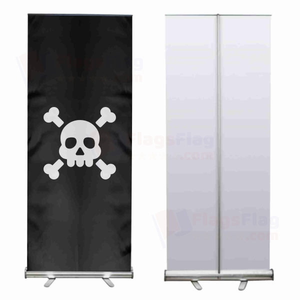Fluent Emoji High Contrast Roll Up Banner