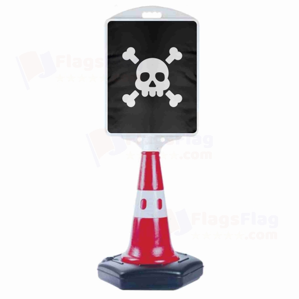 Fluent Emoji High Contrast Small Size Road Bollard