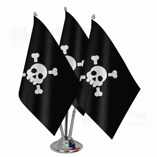Fluent Emoji High Contrast Triple Table Flag