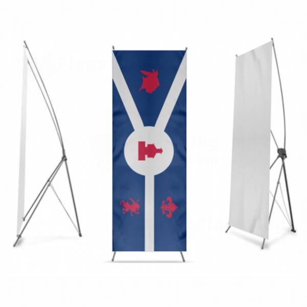 Fort Wayne Indiana Digital Print X Banner
