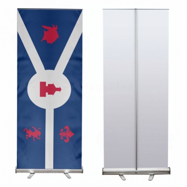 Fort Wayne Indiana Roll Up Banner