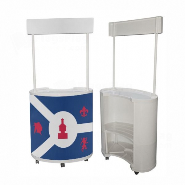 Fort Wayne Indiana Round Display Stand