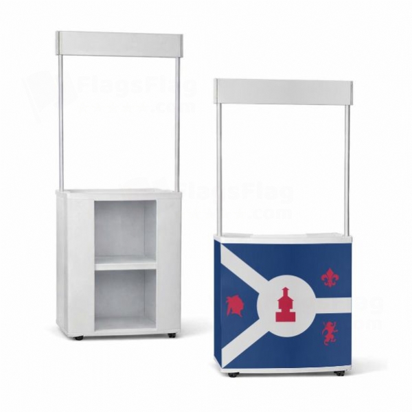 Fort Wayne Indiana Square Promotion Stand