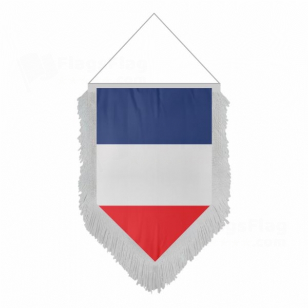France Pentagonal Flags