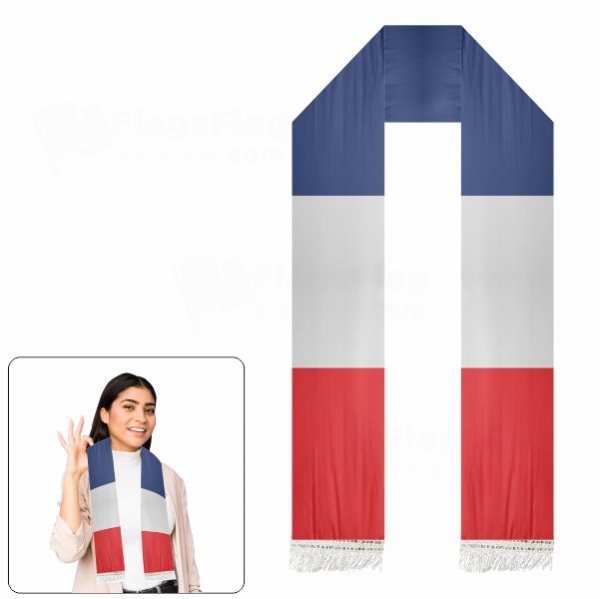 France Scarf Digital Printing