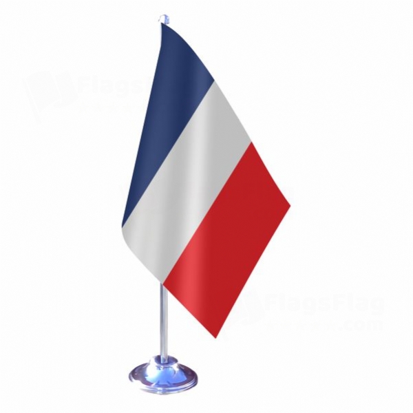 France Single Table Flag