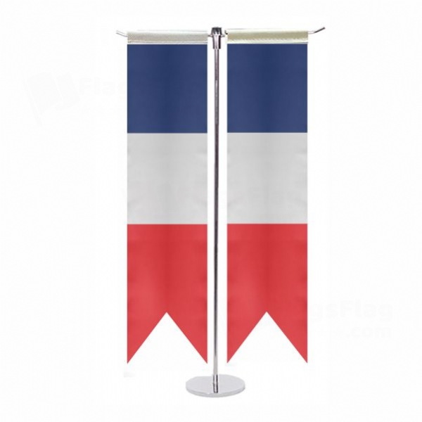 France T Table Flag