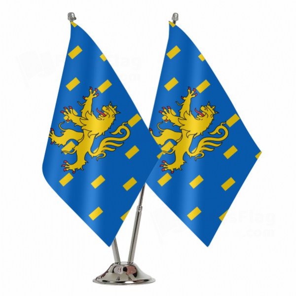 Franche 2 Table Flags