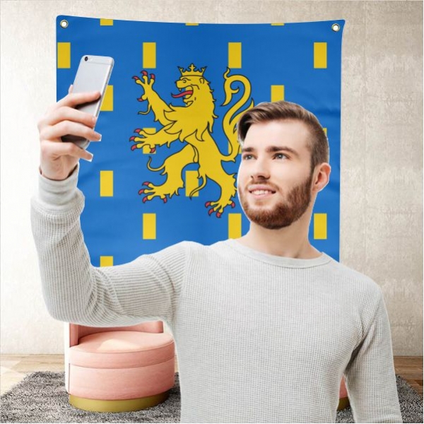 Franche Background Selfie Shooting Landscapes
