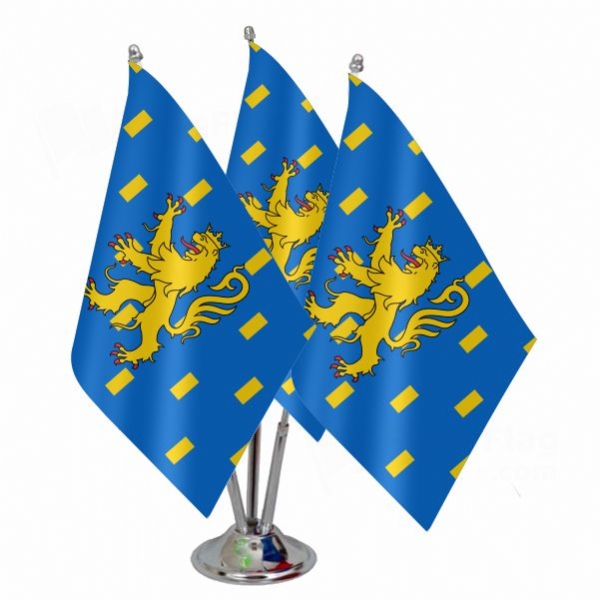 Franche Triple Table Flag