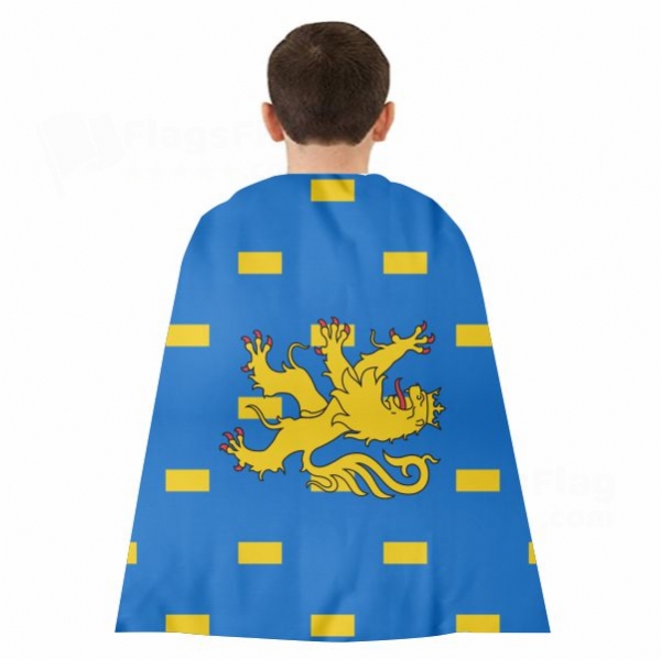 Franche Woven Fabric Cloak Digital Printing