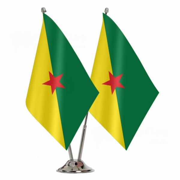 Frans�z Guyanas Binary Table Flag
