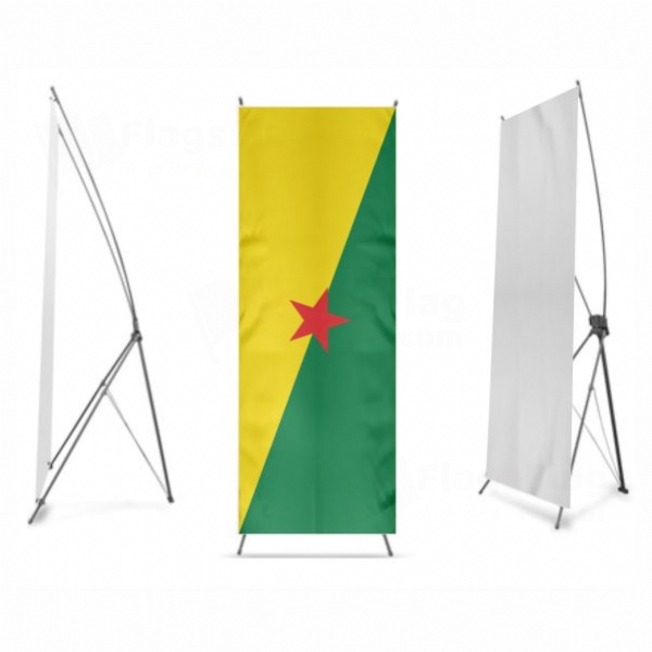 Frans�z Guyanas Digital Print X Banner