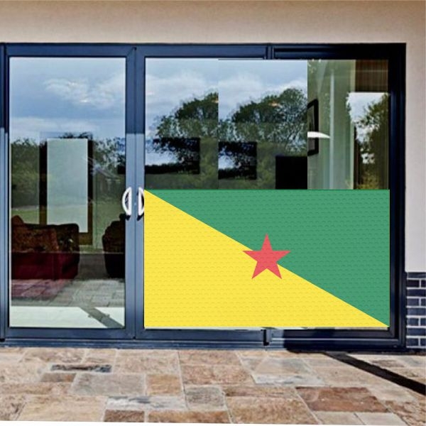 Frans�z Guyanas Glass Film Frans�z Guyanas One Way Vision Printing