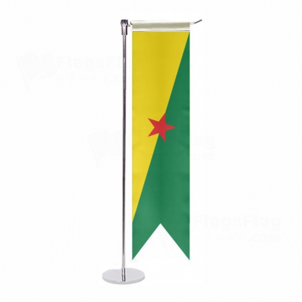 Frans�z Guyanas L Table Flag