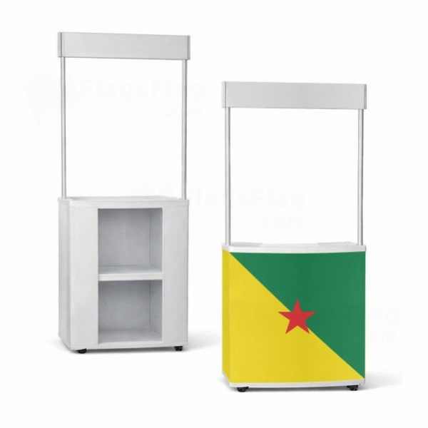 Frans�z Guyanas Square Promotion Stand