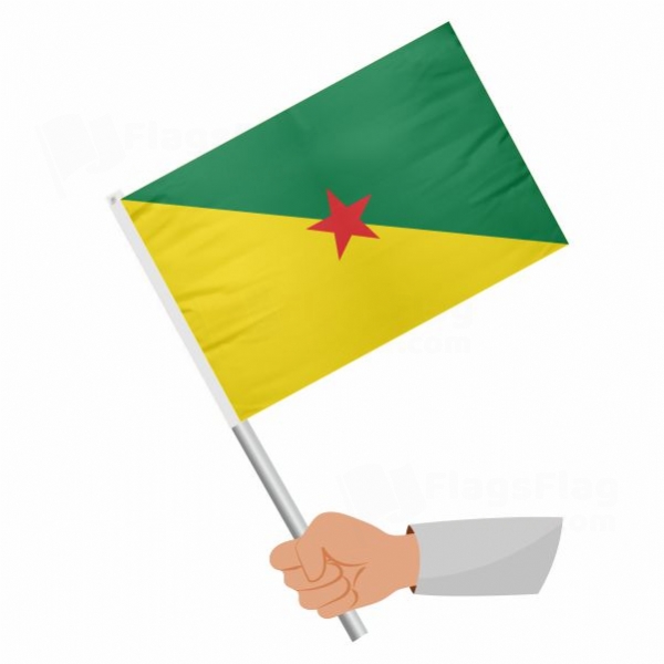 Frans�z Guyanas Stick Flag