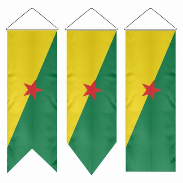 Frans�z Guyanas Swallowtail Flags