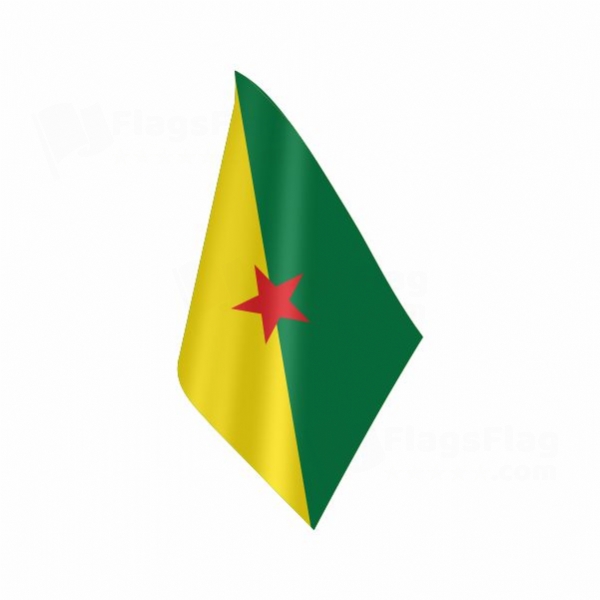 Frans�z Guyanas Table Flag