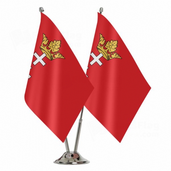 Free City Of Danzig Binary Table Flag