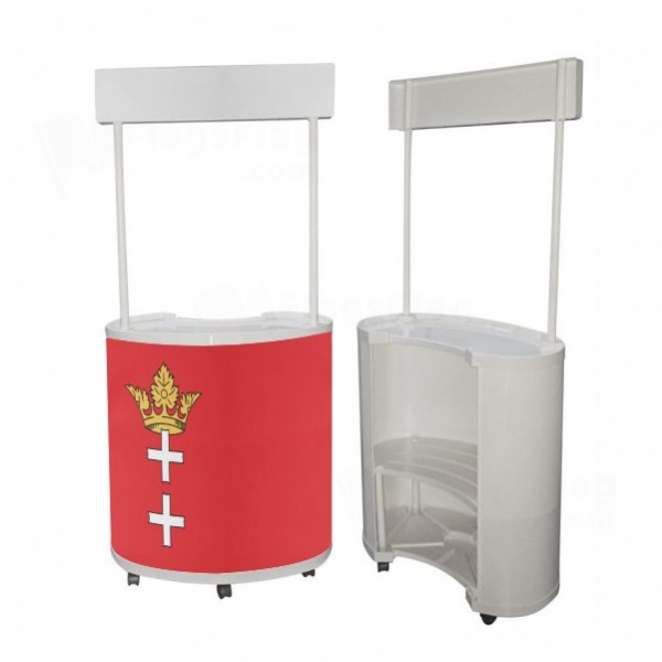 Free City Of Danzig Round Display Stand