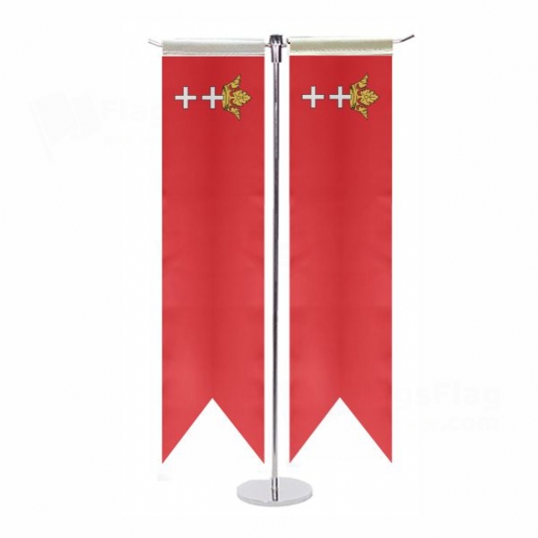 Free City Of Danzig T Table Flags