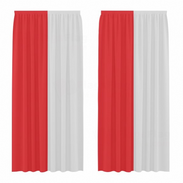 Free City Of L�beck Digital Printed Curtains