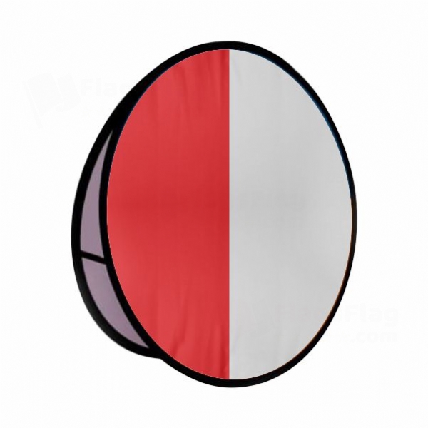 Free City Of L�beck Round Cloth Banner Display Stands
