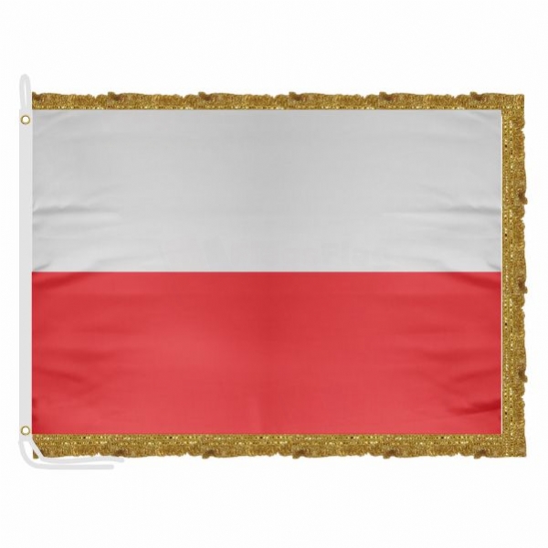 Free City Of L�beck Satin Office Flag