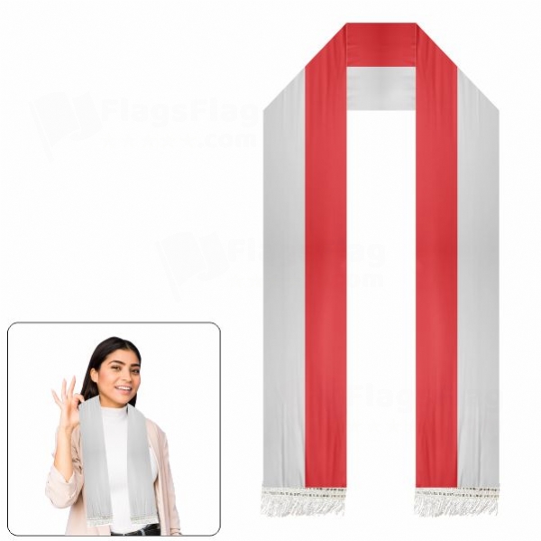 Free City Of L�beck Scarf Digital Printing